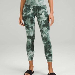 Lululemon Align High-Rise Pant with Pockets 25" | Size 4 | Smoked Spruce Tie Dye